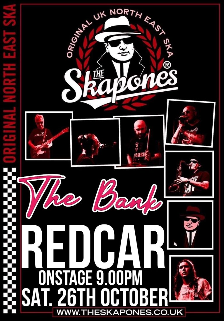 The Skapones at Bank Bar, Redcar
